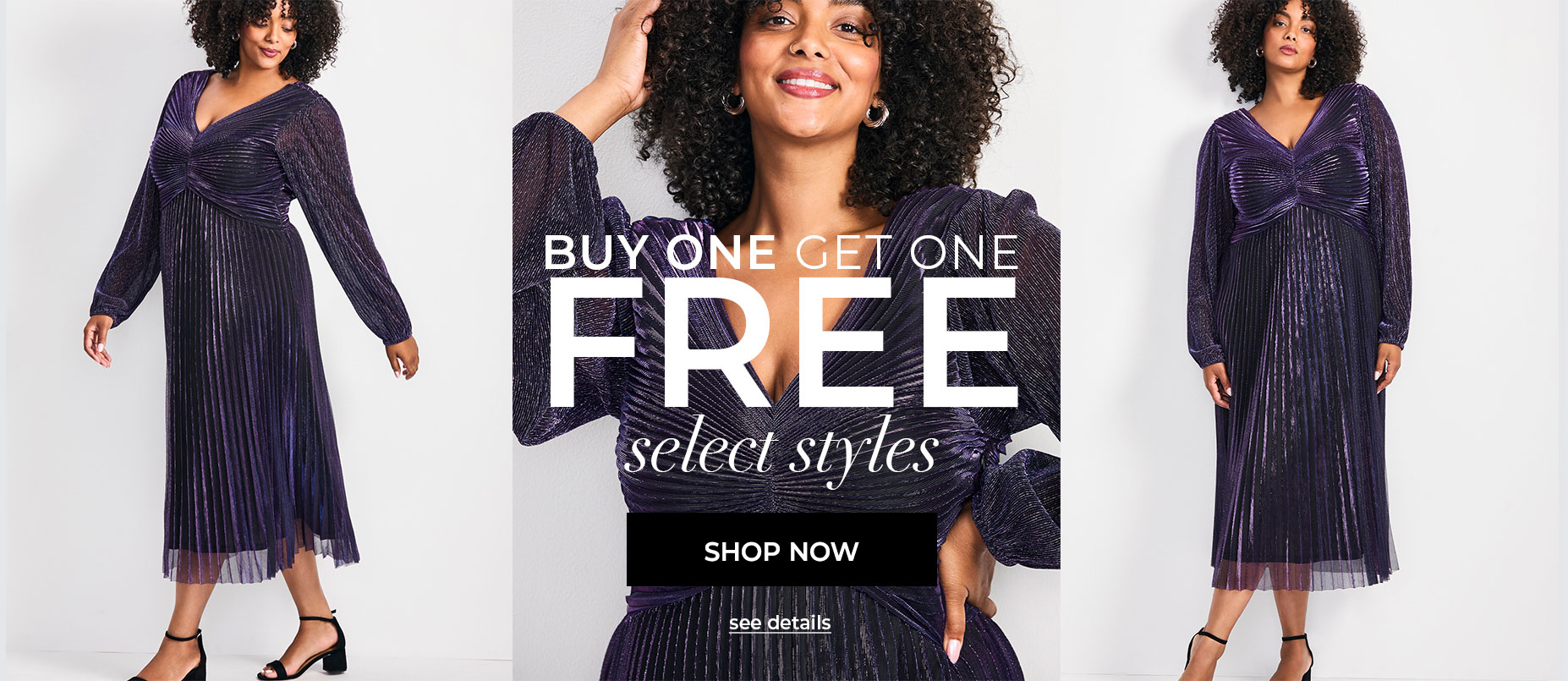 buy one get one free select styles shop now